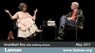 Arundhati Roy with Anthony Arnove Conversation 3 May 2017 [upl. by Cull]