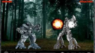 Transformers Revenge Of The Fallen Megatron FaceOff [upl. by Ahseal]