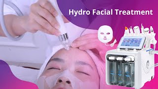 7 In 1 Pro Hydra Facial Water Dermabrasion Hydrogen Oxygen Machine [upl. by Htiel]