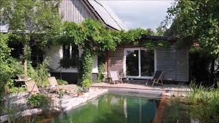 Schwimmteich selber bauen Teil 4 Teichfilter aus Regentonnen Natural Pool  Organic Pool DIY Part 4 [upl. by Anawt263]