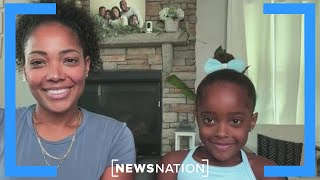 Five yearold gymnast inspired by Team USA goes viral  NewsNation Now [upl. by Lenrow]