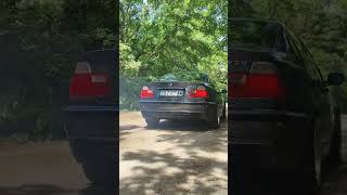 BMW E46 330d Straight Pipe Exhaust Rev Limiter [upl. by Merwyn]