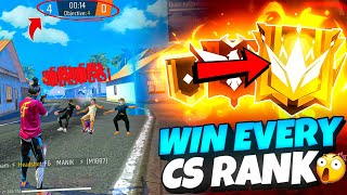 How To Win Every CSRANK in Free Fire  Free Fire Pro Tips And Tricks🔥  FireEyes Gaming [upl. by Atterrol]