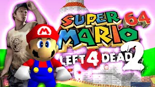 Left 4 Dead 2 but SUPER MARIO 64 [upl. by Ranique]