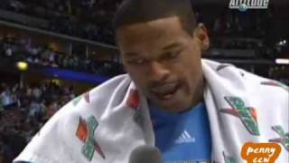 Allen Iverson 24pts Camby 10blks vs Yi Jianlian Bucks 0708 [upl. by Orvie]