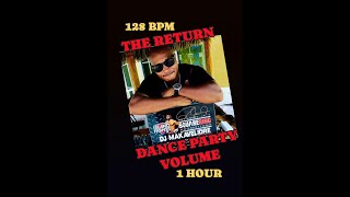 The Return 128 BPM Dance Party Mix 1  HOUR  International DJ Makavelidre Copyright [upl. by Assylem42]