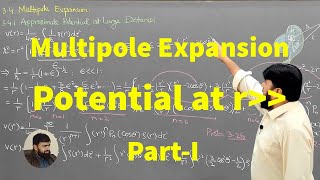 L321 Multipole expansion Approximate potential at large distances PI [upl. by Artina]