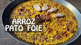 ARROZ DE PATO Y FOIE Casa Arturos [upl. by Yanetruoc975]