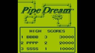 IntroDemo  Pipe Dream USA Game Boy [upl. by Aehtla]