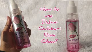 Stop using it Wrong ❌ Correct way of using Dabur Gulabari Rose Glow Face Cleanser [upl. by Romain646]