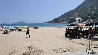 MY FRIEND BIRTHDAY CELEBRATION AT SHEK O BEACH 4K HONGKONG [upl. by Niatsirhc849]