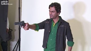 Nawazuddin Siddiquis Poster Photoshoot For His Upcoming Film Babumoshai Bandookbaaz [upl. by Aniretake80]