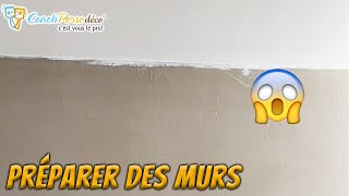 Préparer les murs avant denduire [upl. by Bullion514]