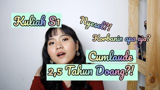 CURCOL Kuliah S1 Cumlaude 25 Tahun di Indonesia [upl. by Utter]