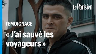 L’acte héroïque de Nour 26 ans qui a neutralisé un homme armé d’un couteau dans le RER [upl. by Suivatnom511]