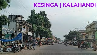 A Drive in Kesinga Kalahandi  Beautiful Town with Greenery  Palm Tree Plantation  citydrive8 [upl. by Lexy]