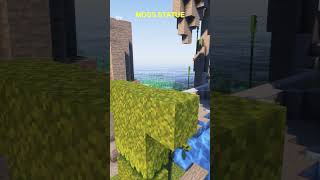 Minecraft  How to Build Moss Statue [upl. by Salangia]