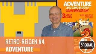 Retro Reigen 4 Adventure gespielt von Heinrich Lenhardt RETRO ATARI 2600 GERMAN [upl. by Gefell]