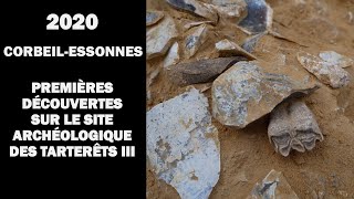 CorbeilEssonnes  premières découvertes sur le site archéologique des Tarterêts III [upl. by Lizabeth336]