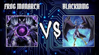 Icarus89Frog Monarch vs DankarmeddragonBlackwing  Yugioh Edison Format  Dueling Book [upl. by Izmar315]