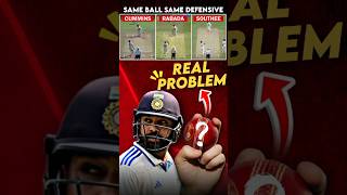 😮 This Ball is the Real Problem of Rohit Sharma⁉️ shorts ytshorts cricketshortvideo [upl. by Flossi]