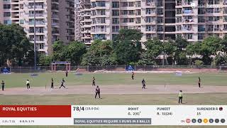 Live Cricket Match  Royal Equities vs FX XI  12Oct24 1015 AM 12 overs  ION Cricket League 2024 [upl. by Nnaes]