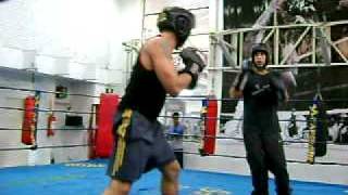 Boxe treino UNICA academia [upl. by Thorr]