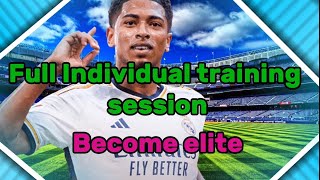 Full individual training session  FL Football [upl. by Imim]