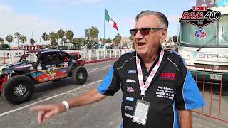 Doug Robertson Grand Marshal At The 2024 SCORE Baja 400 [upl. by Usanis85]