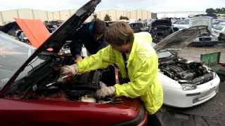 Mazda head removal time lapse [upl. by Kifar]