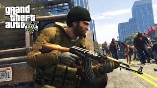 GTA 5 Zombie Apocalypse Mod 2  SURVIVAL GTA 5 Mods [upl. by Aniri]