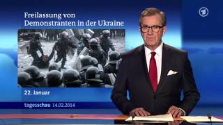 tagesschau 2000 Uhr 14022014 [upl. by Nivrek927]