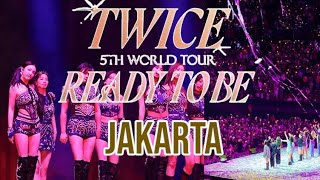 5TH WORLD TOUR READYTOBE CONCERT TWICE  JAKARTA  PERSONAL VLOG [upl. by Aplihs813]