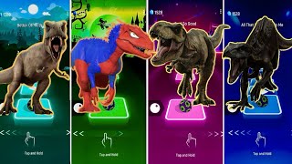 🦕 Jurassic World vs TRex Spider Man vs The Good Dinosaur vs Indoraptor  Coffin Dance 🪩 [upl. by Myna211]