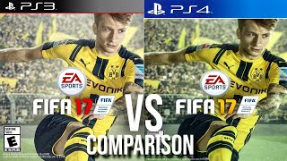 FIFA 17 PS3 Vs PS4 [upl. by Ramey]