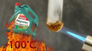 Castrol Magnatec 10W40 Jak czysty jest olej silnikowy Test powyżej 100°C [upl. by Akcinat]