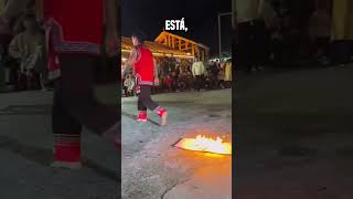 Este chico pone el pie sobre hierro candente😮 shortsvideo [upl. by Retsim927]