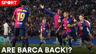 Barcelona 41 Bayern  Are Barca back [upl. by Anabal]