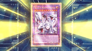 NEW BLUEEYES ULTIMATE FUSION NEGATE  The NEW YUGIOH DRAGON MASTER OF MAGIA DECK  COMBOS [upl. by Adnik]