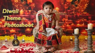 Diwali Theme PhotoshootJaydeep Studio DwarkaBaby Photoshoot [upl. by Hirza]