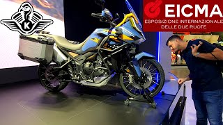 EICMA 2023  Zontes al Completo  ¡Nuevas TRI cilíndricas [upl. by Horvitz43]