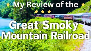 My Review of the Great Smoky Mountain Railroad in Bryson City NC [upl. by Chevalier737]