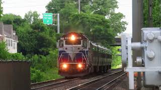 NJ TransitMetro North Railfanning at Radburn featuring 4101 53024 [upl. by Pelligrini105]