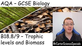 B1889  Trophic levels and Biomass AQA GCSE Biology [upl. by Geiss]