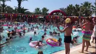 Limak Arcadia Sport Resort Belek Turkey pool party [upl. by Gill]