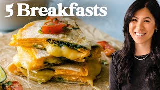 5 Super Easy BREAKFAST IDEAS To Keep on Repeat [upl. by Volotta297]