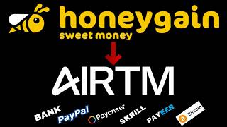 Honeygain Payout to AirTM Easy Withdrawal Bank PayPal Bitcoin amp More [upl. by Ilarin]