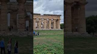 Temple of Neptune Paestum Italy 🇮🇹 shorts travel italy [upl. by Kcire764]