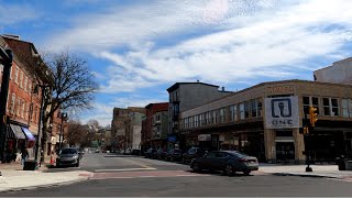 ⁴ᴷ⁶⁰ Walking tour of downtown Easton Pennsylvania [upl. by Aznola]