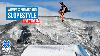 Jeep Women’s Snowboard Slopestyle REPLAY  X Games Aspen 2023 [upl. by Filler]